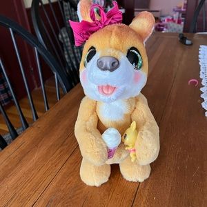furReal Mama Josie the Kangaroo Interactive Plush Toy, Electronic Pet